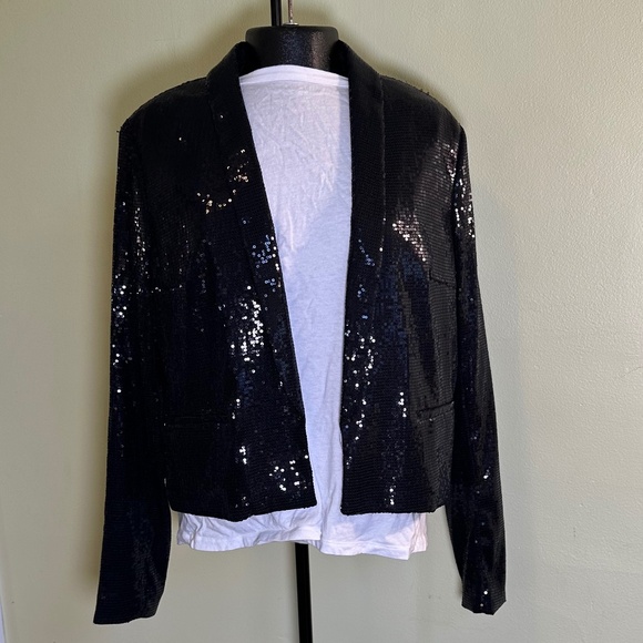 H&M Jackets & Blazers - H&M Sequin Blazer Size 10